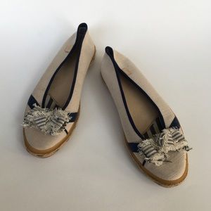 Sperry Topsider Canvas Espadrille Flats